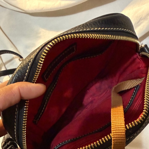 Dooney & Bourke Black Pebble Leather Crossbody - Picture 6 of 6